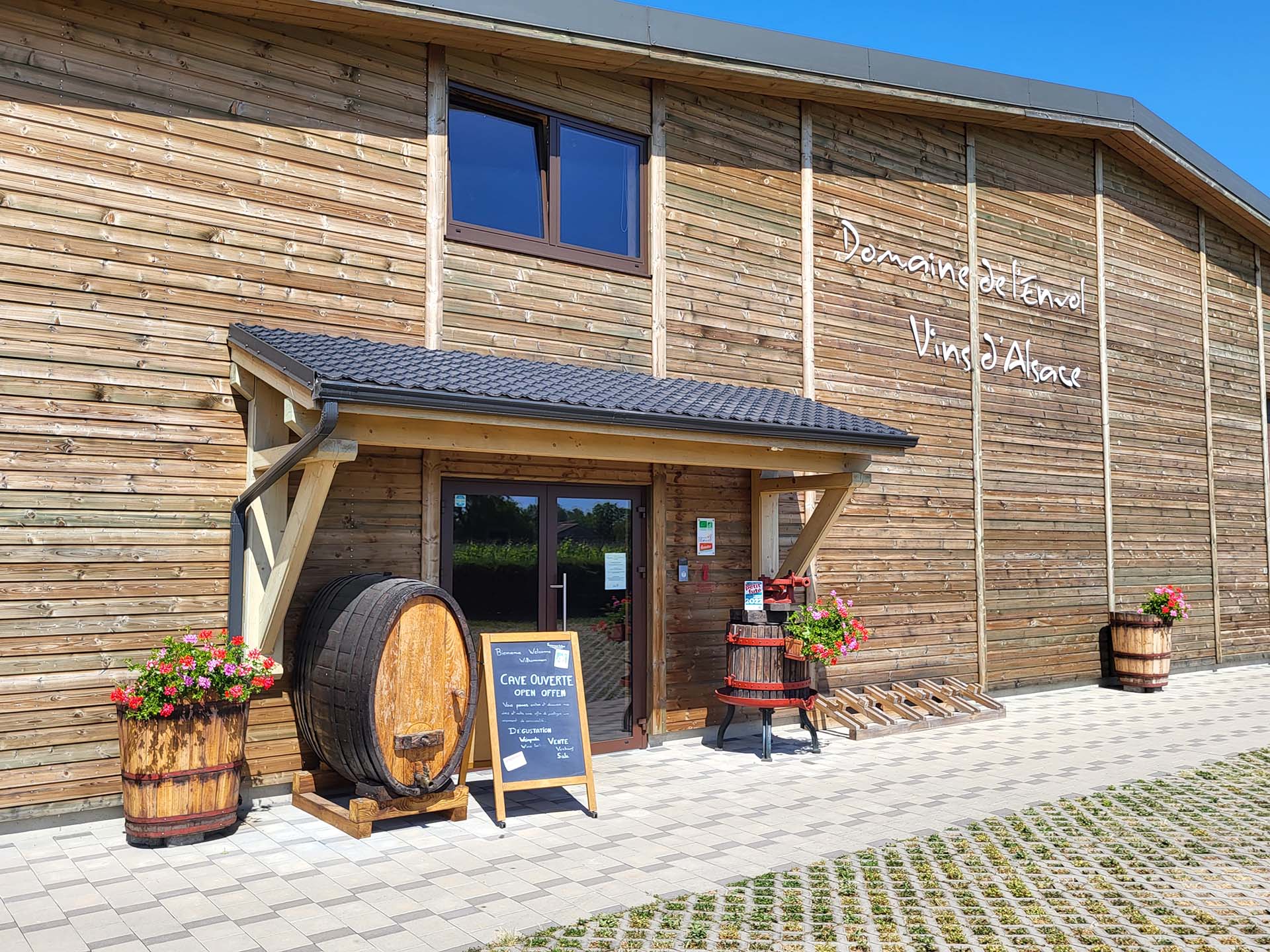 Vins d'Alsace Bio et Biodynamique - Domaine de l'Envol à Ingersheim
